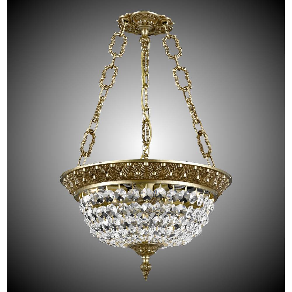 American Brass And Crystal - Uplight Pendants