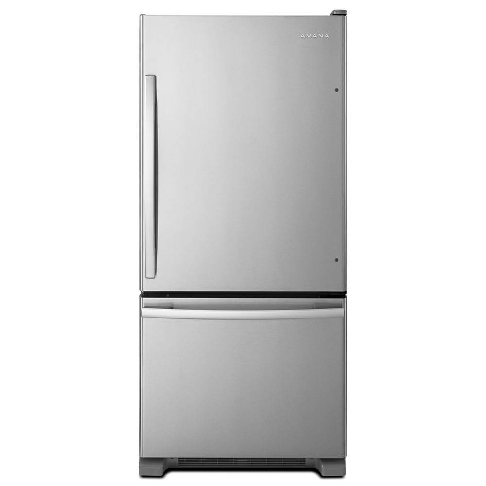 Amana 29-inch Wide Amana Bottom-Freezer Refrigerator with EasyFreezer™ Pull-Out Drawer - 18 cu. ft. Capacity