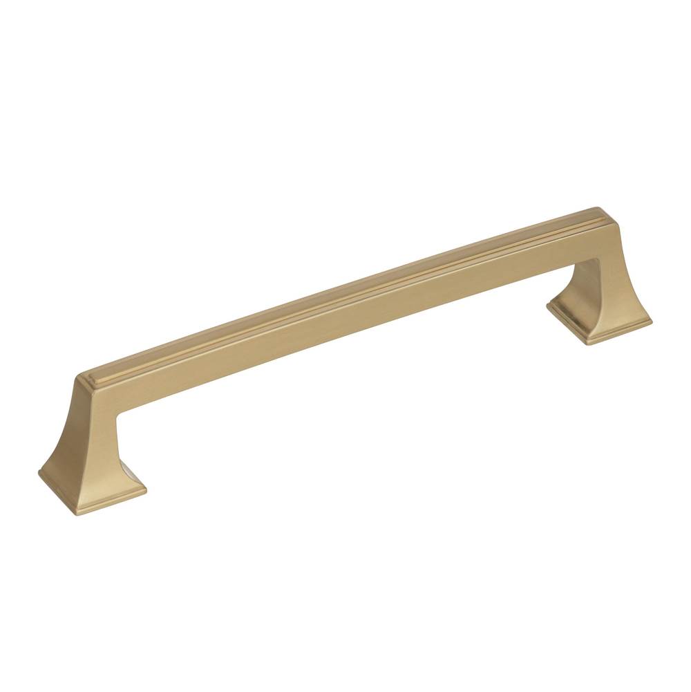 Amerock Mulholland 6-5/16 in (160 mm) Center-to-Center Golden Champagne Cabinet Pull