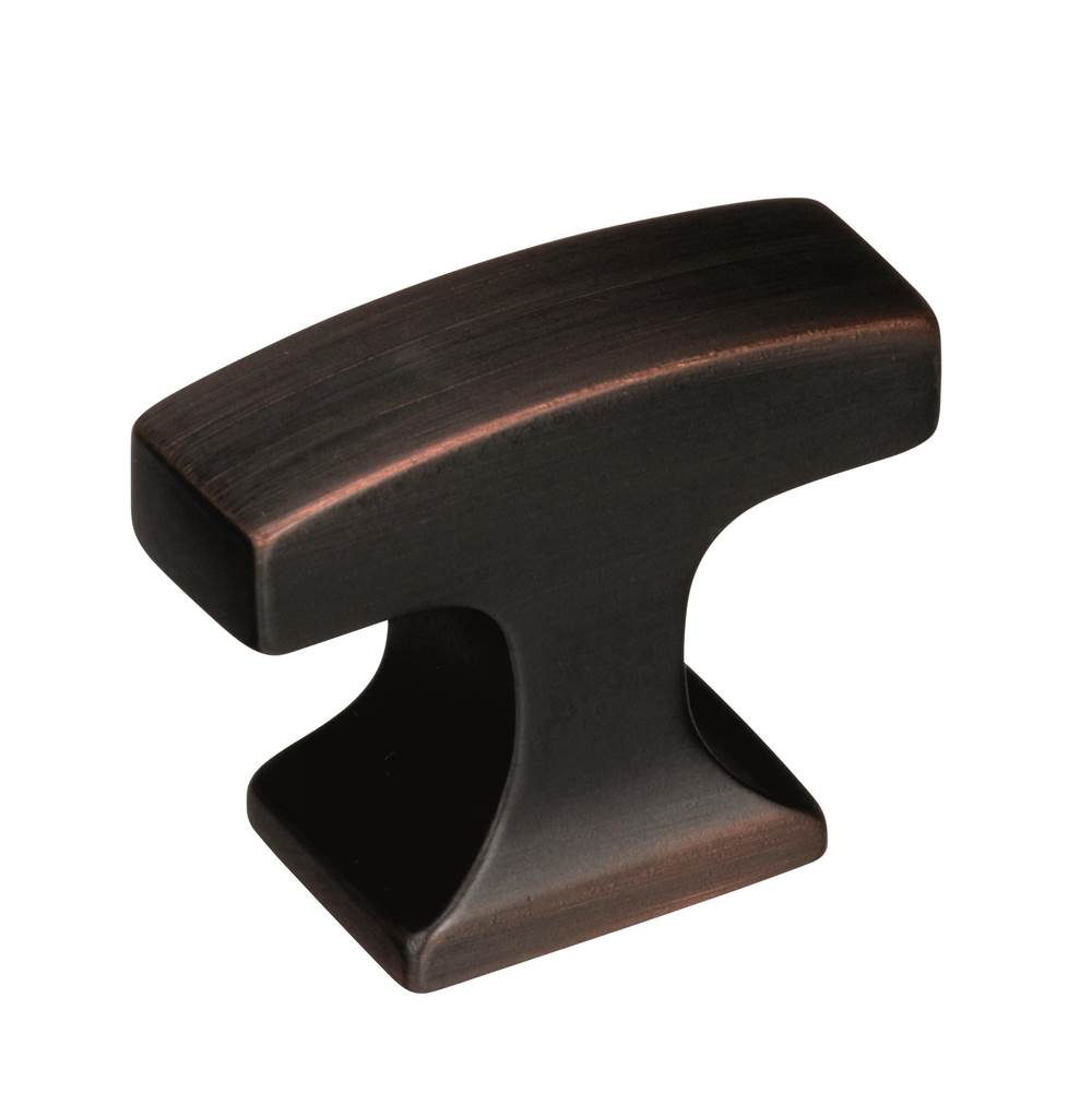 Amerock Westerly 1-5/16 in (33 mm) Length Oil-Rubbed Bronze Cabinet Knob