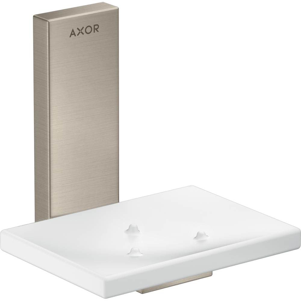 Axor Universal Rectangular Soap Dish in Brushed Nickel
