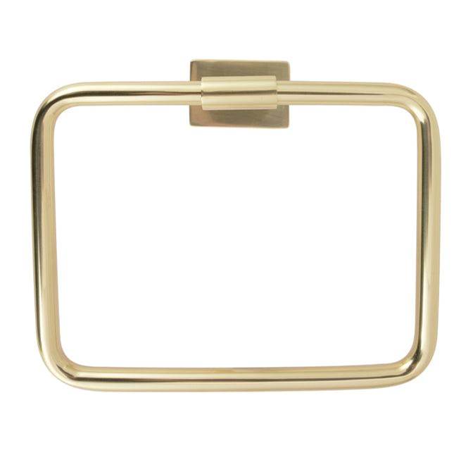 Barclay Nayland Towel Ring,Antique Brass