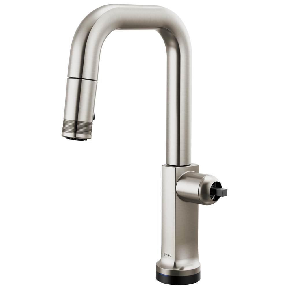 Brizo Kintsu® SmartTouch® Pull-Down Prep Faucet with Square Spout - Less Handle