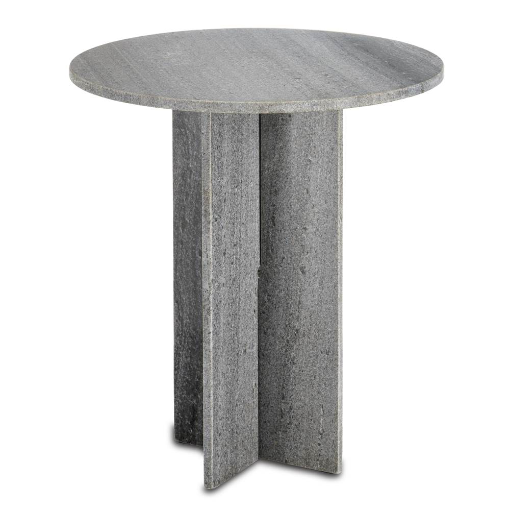 Currey And Company Harmon Gray Accent Table