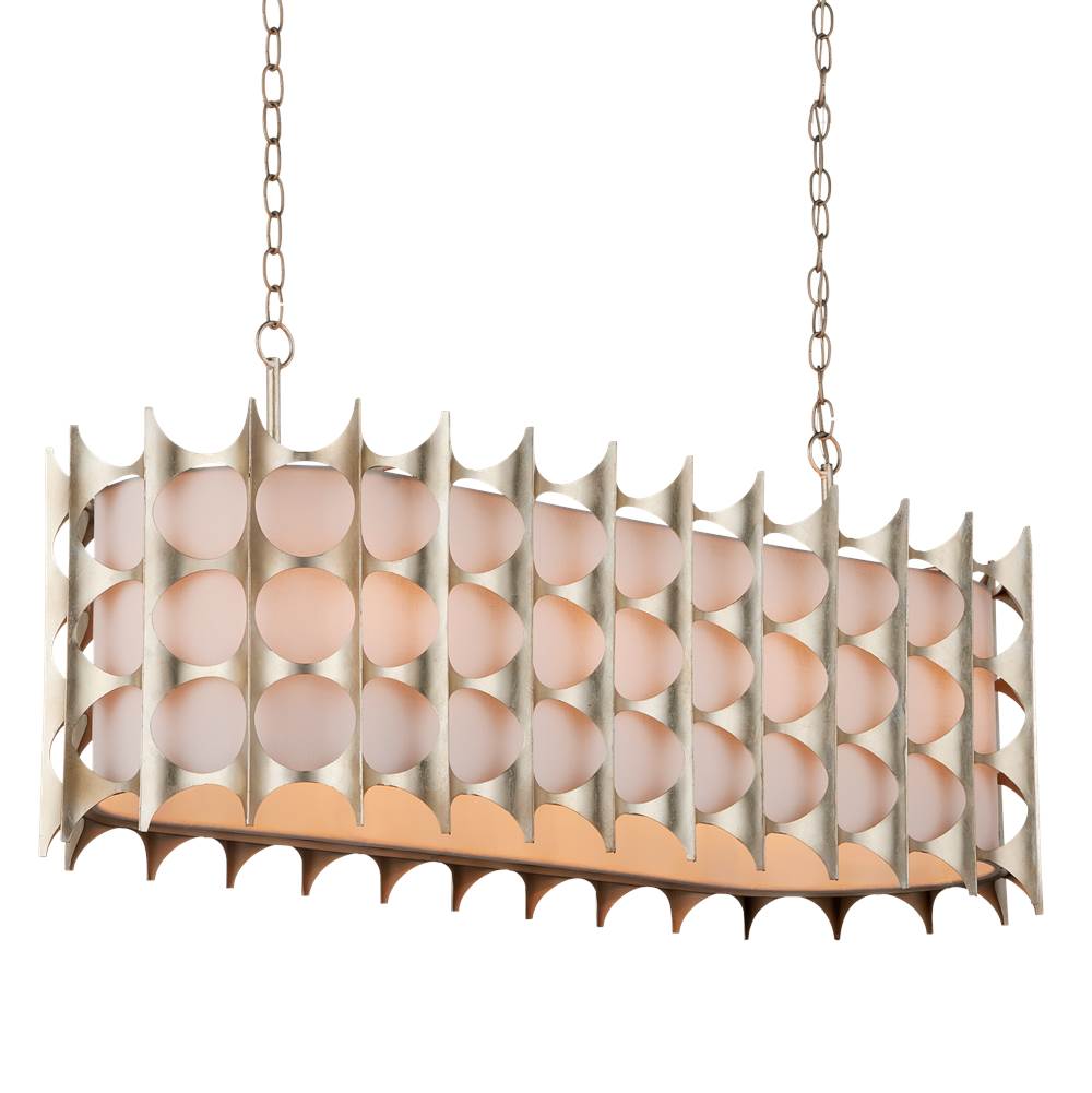 Currey And Company Bardi Oval Chandelier