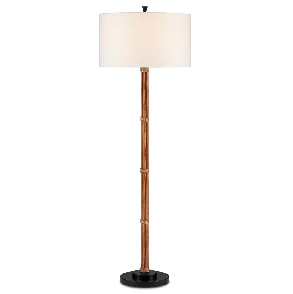 Currey And Company Reed Floor Lamp
