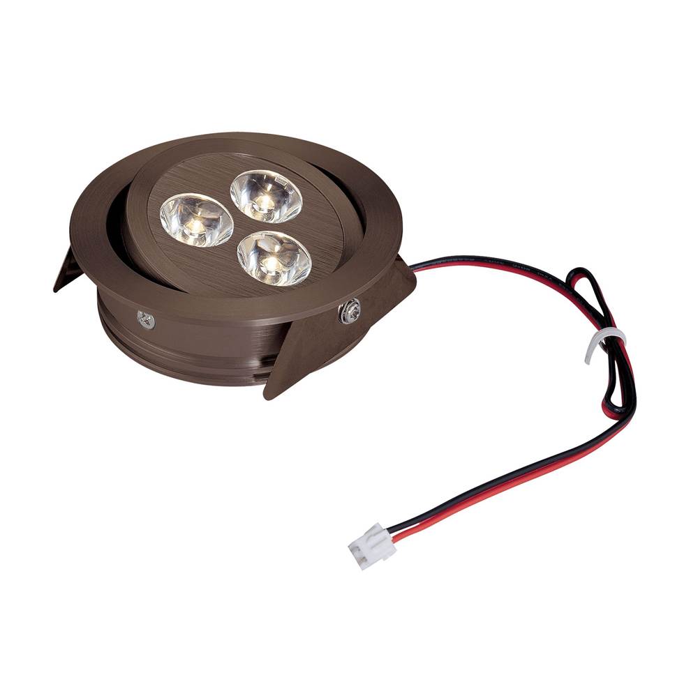 Elk Lighting Tiro3 3-Light Directional 31-Watt LED Downlight (Without Driver) in Oiled Bronze With Clear Lens