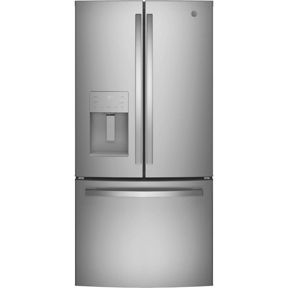 GE Appliances ENERGY STAR 17.5 Cu. Ft. Counter-Depth French-Door Refrigerator