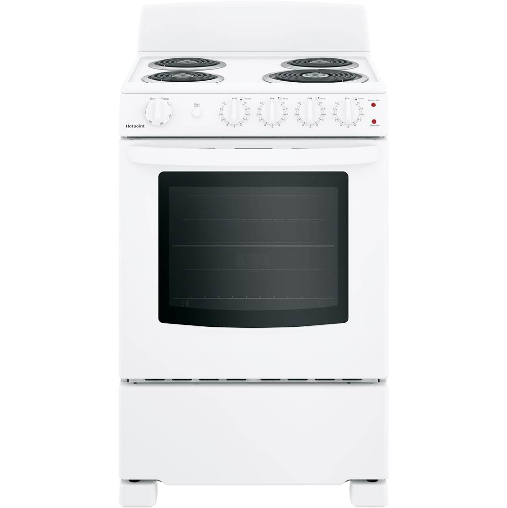 Hotpoint Hotpoint 24'' Electric Free-Standing Front-Control Range