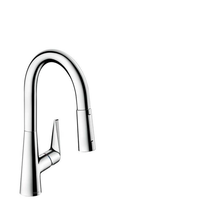 Hansgrohe Talis S Prep Kitchen Faucet, 2-Spray Pull-Down, 1.75 GPM in Chrome