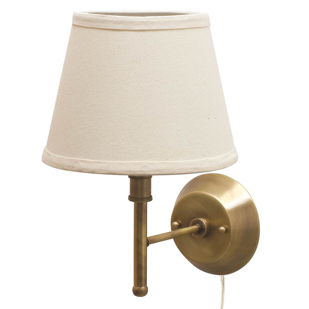 House Of Troy Greensboro Antique Brass Wall Pin-up Lamp