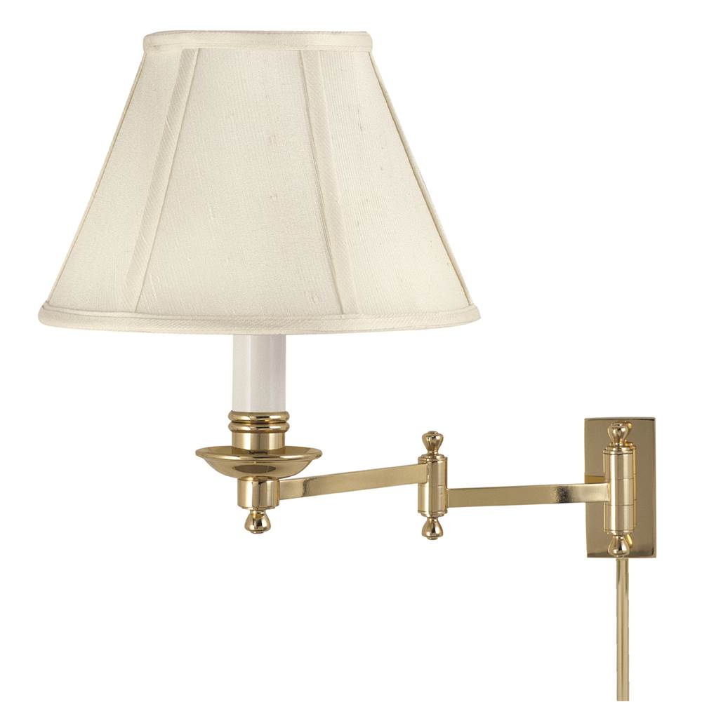 House Of Troy Decorative Wall Swing Lamp Polished Brass