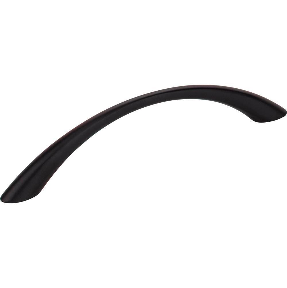 Hardware Resources 128 mm Center-to-Center Black Arched Verona Cabinet Pull