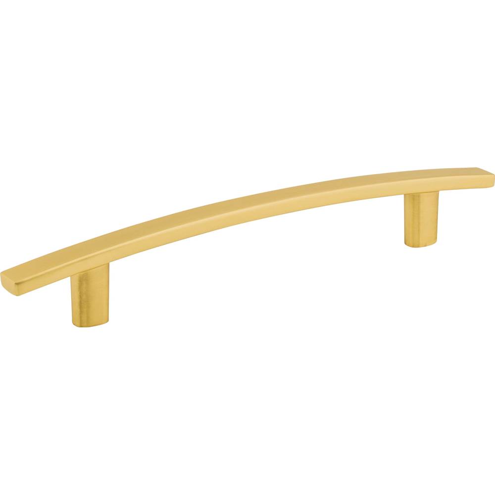 Hardware Resources 128 mm Center-to-Center Brushed Gold Square Thatcher Cabinet Bar Pull