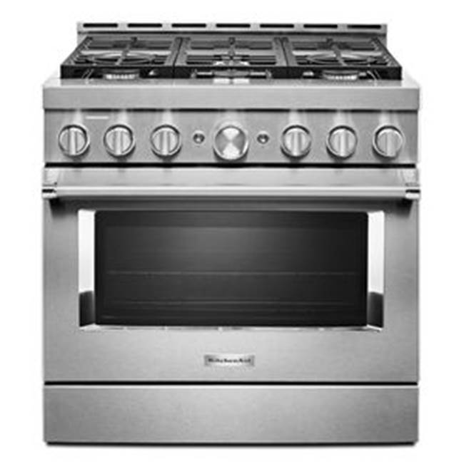 Kitchen Aid 36'' Gas Commercial Style Range