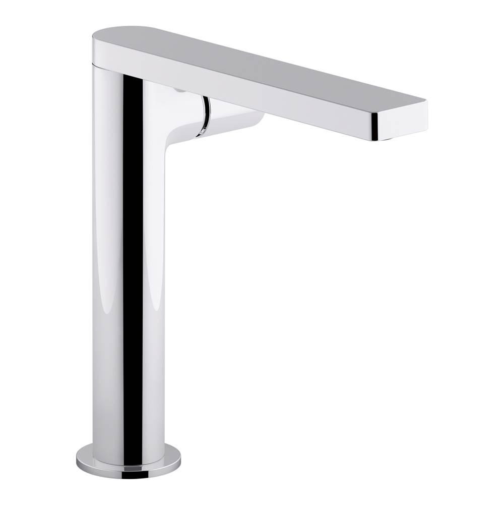 Kohler Composed® Tall Single-handle bathroom sink faucet with pure handle
