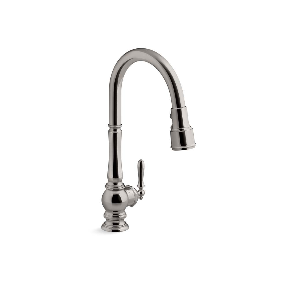 Kohler Artifacts Touchless Pull-Down Kitchen Sink Faucet With Three-Funtion Sprayhead