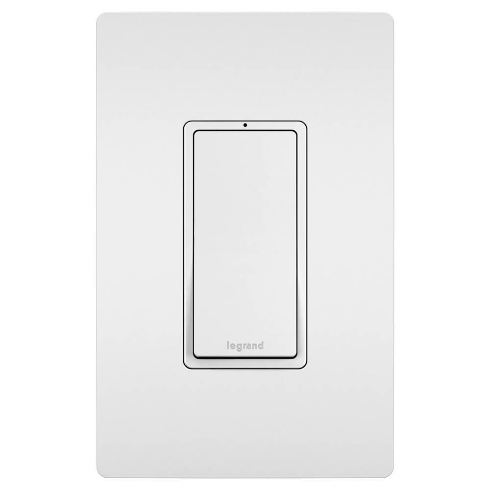 Legrand radiant 15A 3-Way Switch with Locator Light, White