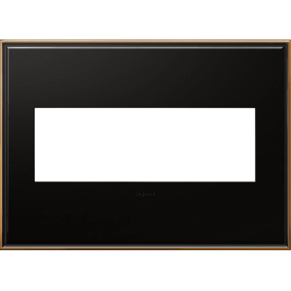 Legrand Oil-Rubbed Bronze, 3-Gang Wall Plate