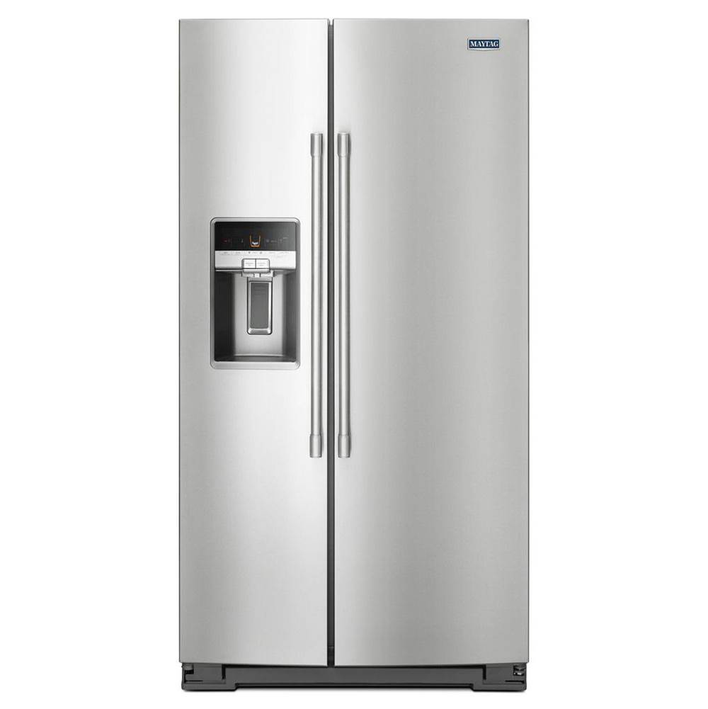 Maytag 36- Inch Wide Counter Depth Side-by-Side Refrigerator- 21 Cu. Ft.