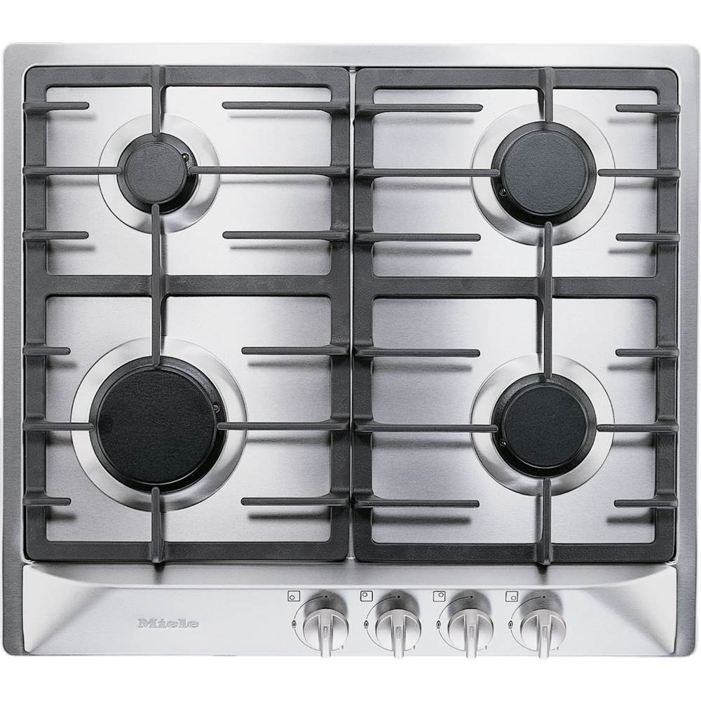 Miele 24'' Cooktop Nat Gas (Stainless Steel)