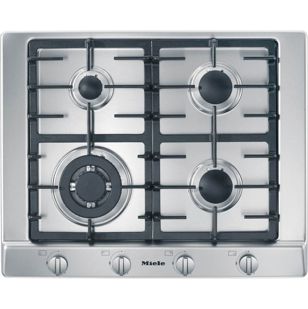 Miele KM 2012 - 24'' Cooktop Gas stainless steel