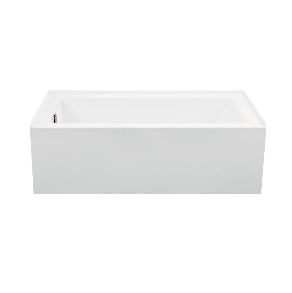 MTI Baths Cameron 1 Acrylic Cxl Integral Skirted Rh Drain Air Bath Elite/Whirlpool - White (60X32)