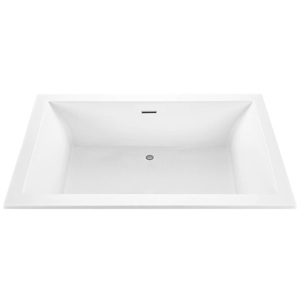 MTI Baths Andrea 22 Acrylic Cxl Undermount Air Bath Elite/Whirlpool - White (66X36)