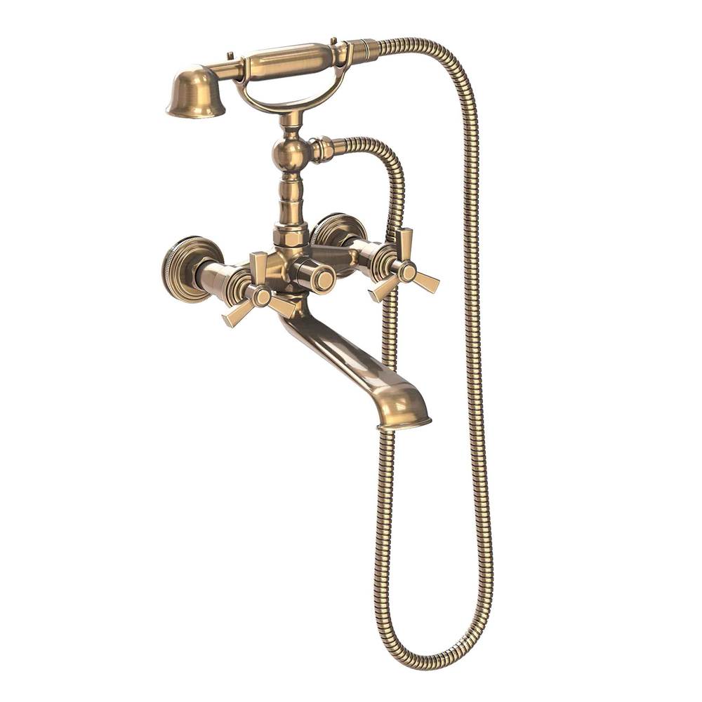 Newport Brass Miro  Exposed Tub & Hand Shower Set - Wall Mount
