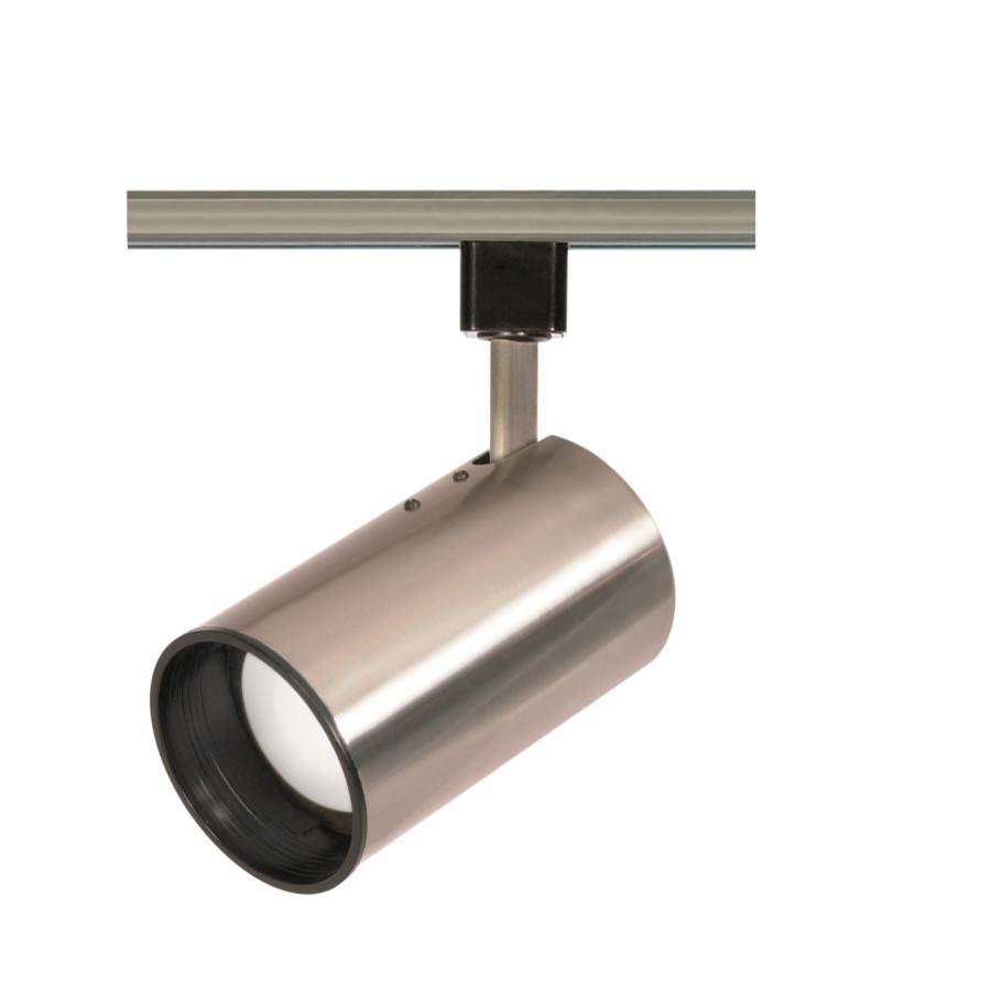 Nuvo Brushed Nickel R20 Straight Cylinder