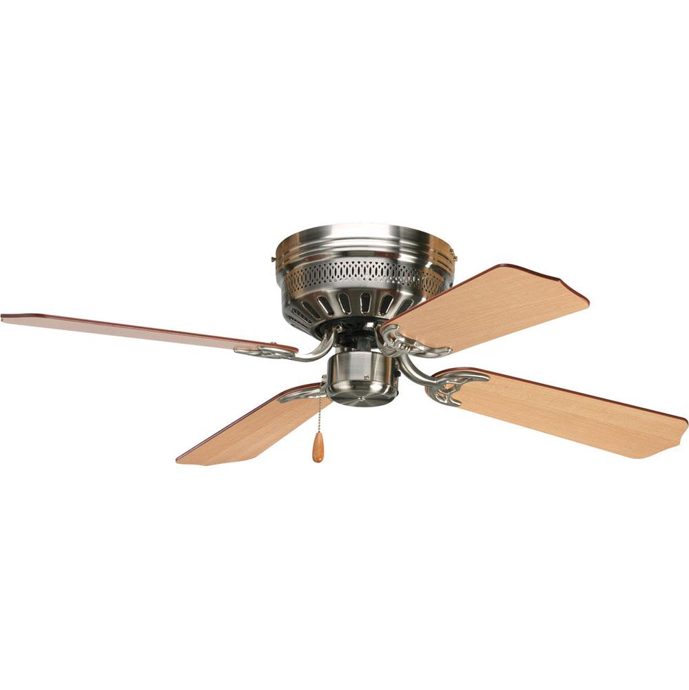 Progress Lighting AirPro Collection 42'' Four-Blade Hugger Ceiling Fan