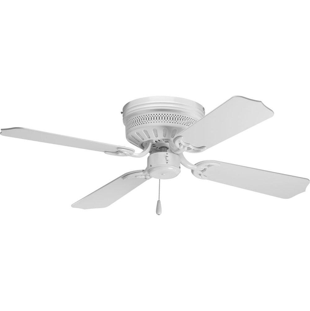 Progress Lighting AirPro Collection 42'' Four-Blade Hugger Ceiling Fan