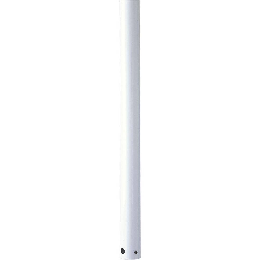Progress Lighting AirPro Collection 36 In. Ceiling Fan Downrod in White