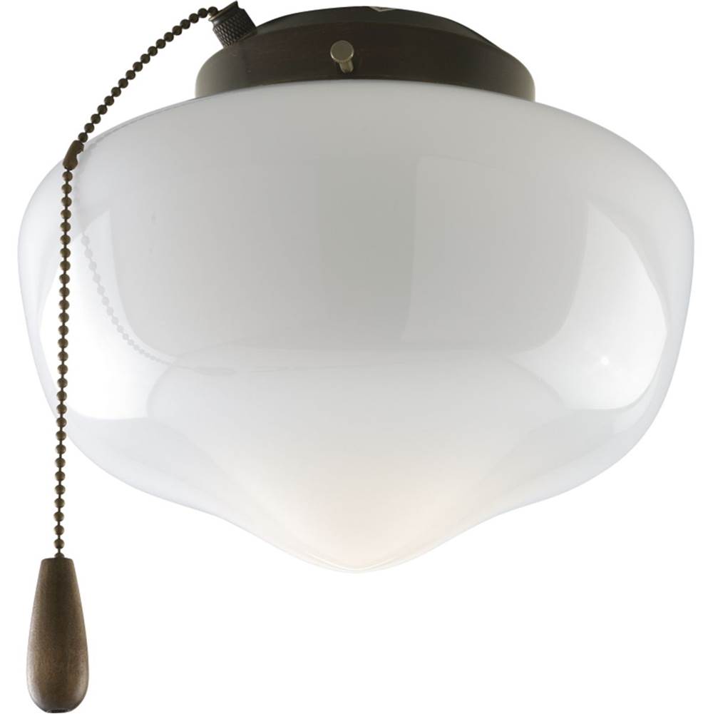 Progress Lighting AirPro Collection One-Light Ceiling Fan Light