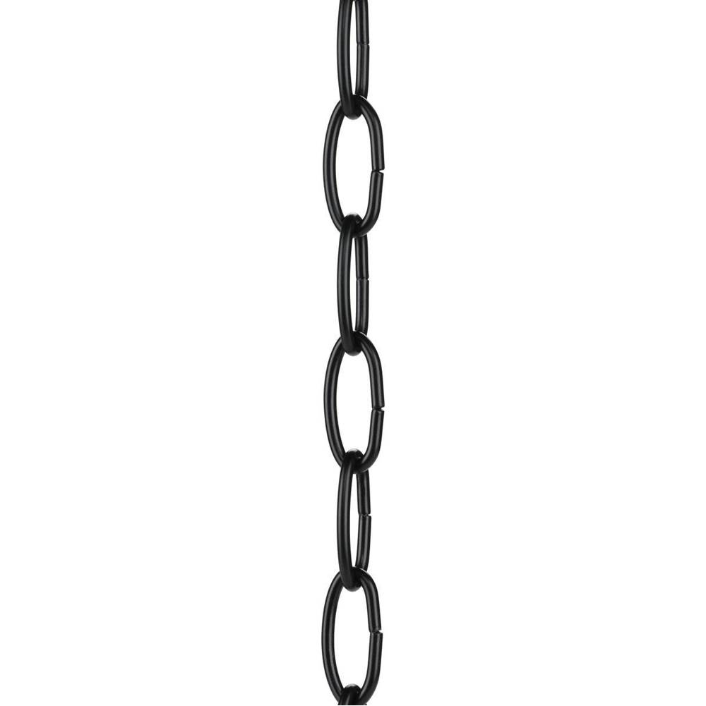 Progress Lighting 48-Inch 9-gauge Matte Black Accessory Chain