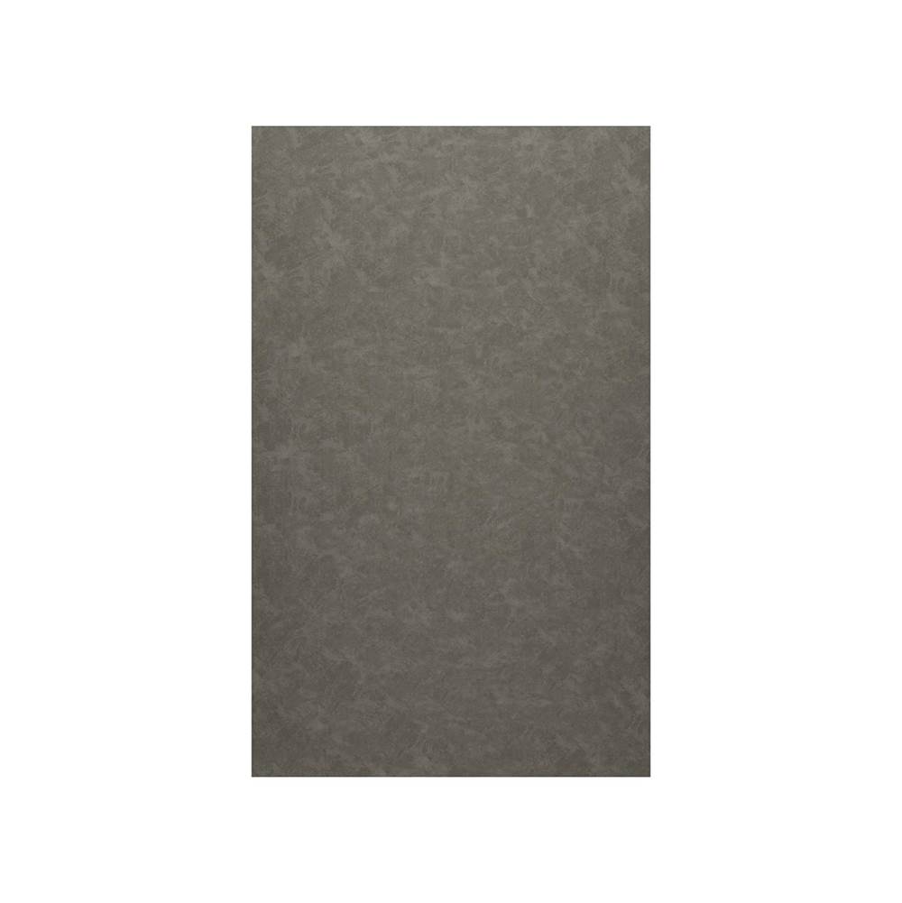Swan SS-3696-2 36 x 96 Swanstone® Smooth Glue up Bathtub and Shower Double Wall Panel in Charcoal Gray
