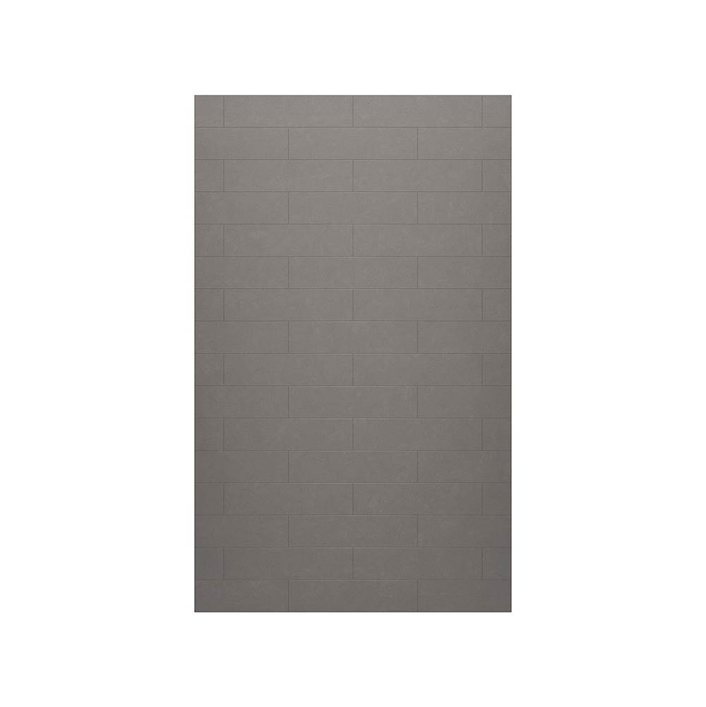 Swan MSMK-7236-1 36 x 72 Swanstone® Modern Subway Tile Glue up Bathtub and Shower Single Wall Panel in Sandstone