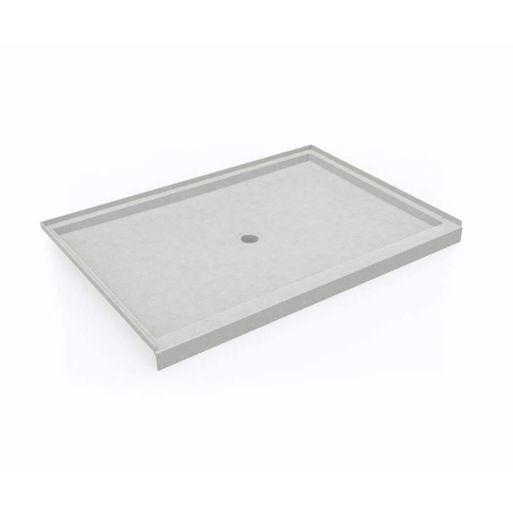 Swan SS-4260 42 x 60 Swanstone® Alcove Shower Pan with Center Drain Birch
