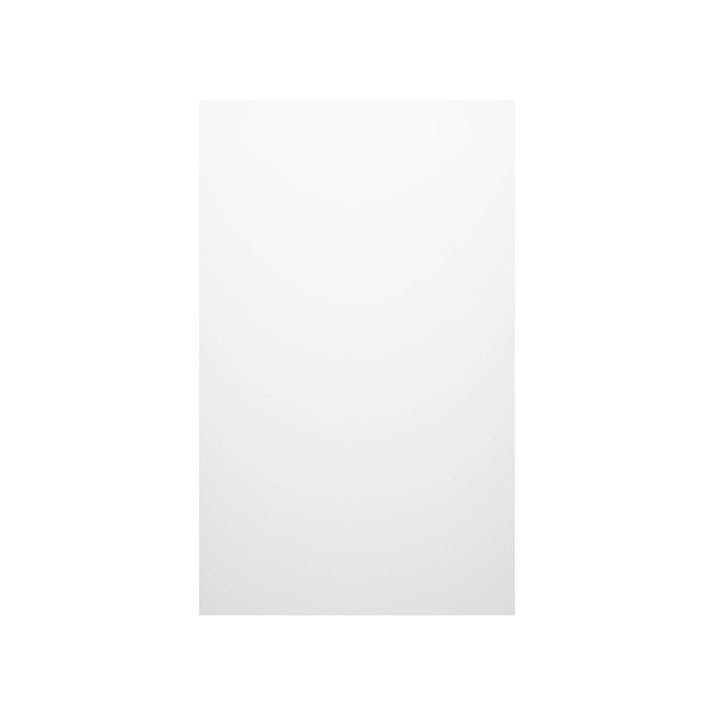 Swan SS-3672-1 36 x 72 Swanstone Smooth Glue up Bathtub and Shower Single Wall Panel in White