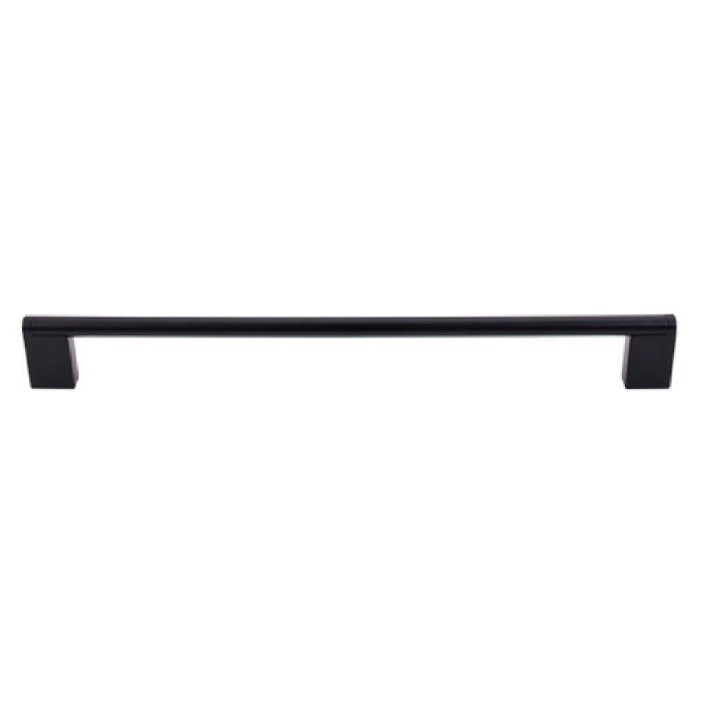 Top Knobs Princetonian Bar Pull 18 7/8 Inch (c-c) Flat Black