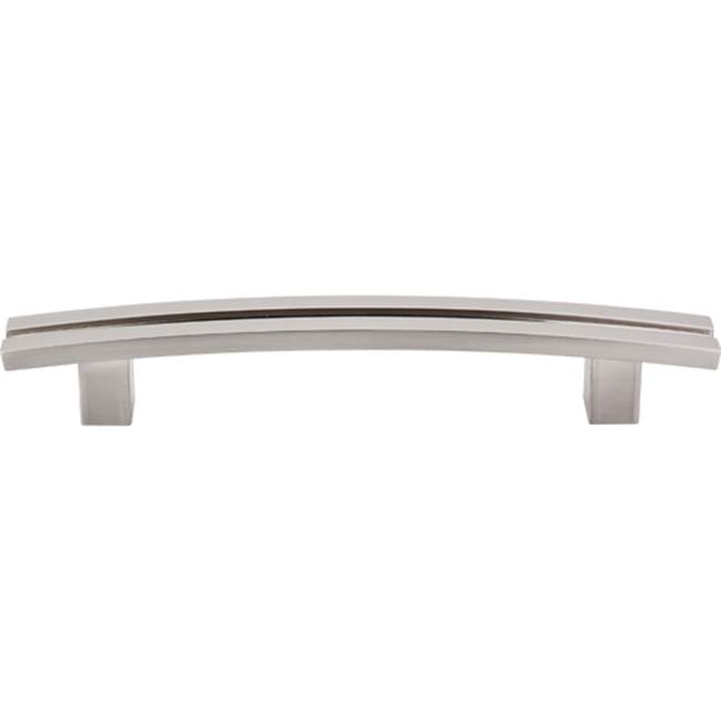 Top Knobs Inset Rail Pull 5 Inch (c-c) Brushed Satin Nickel