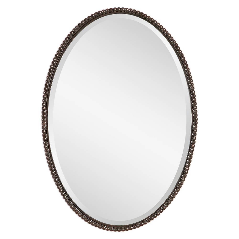 Uttermost Uttermost Sherise Bronze Oval Mirror
