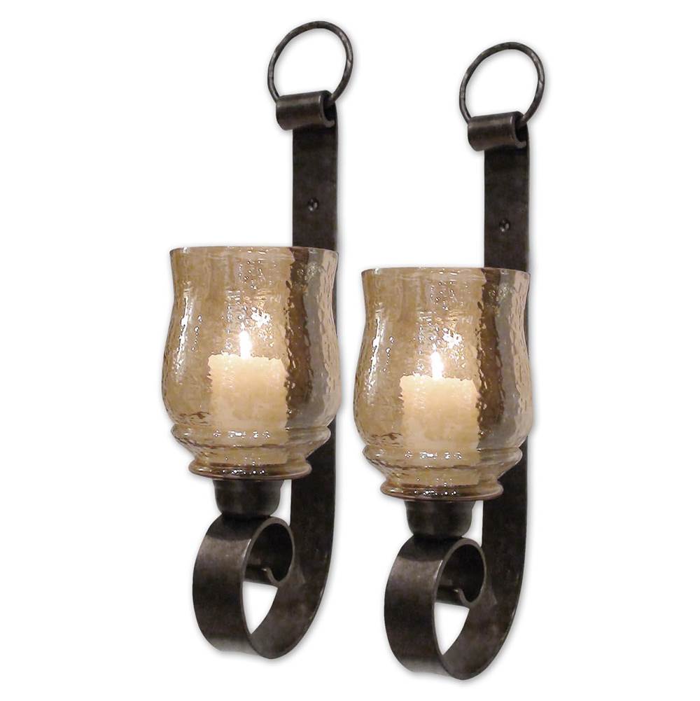 Uttermost Uttermost Joselyn Small Wall Sconces, Set/2