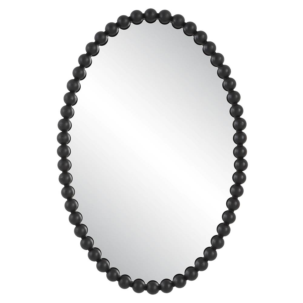Uttermost Uttermost Serna Black Oval Mirror