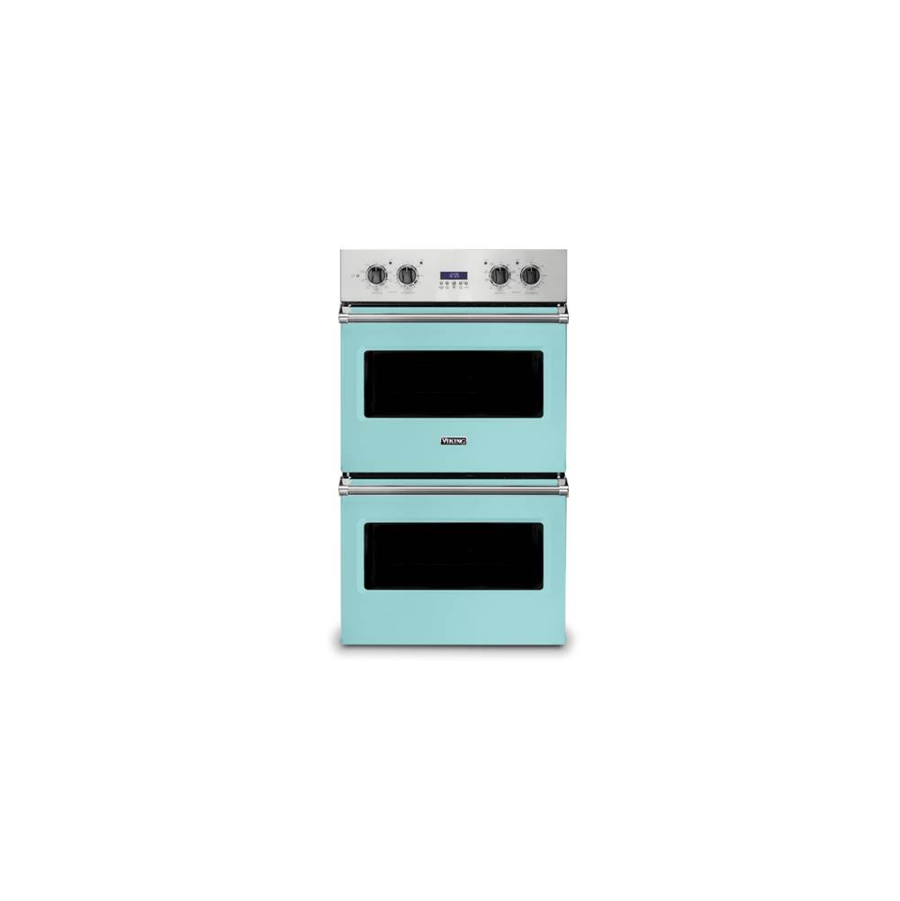 Viking 30''W. Electric Double Thermal Convection Oven-Bywater Blue