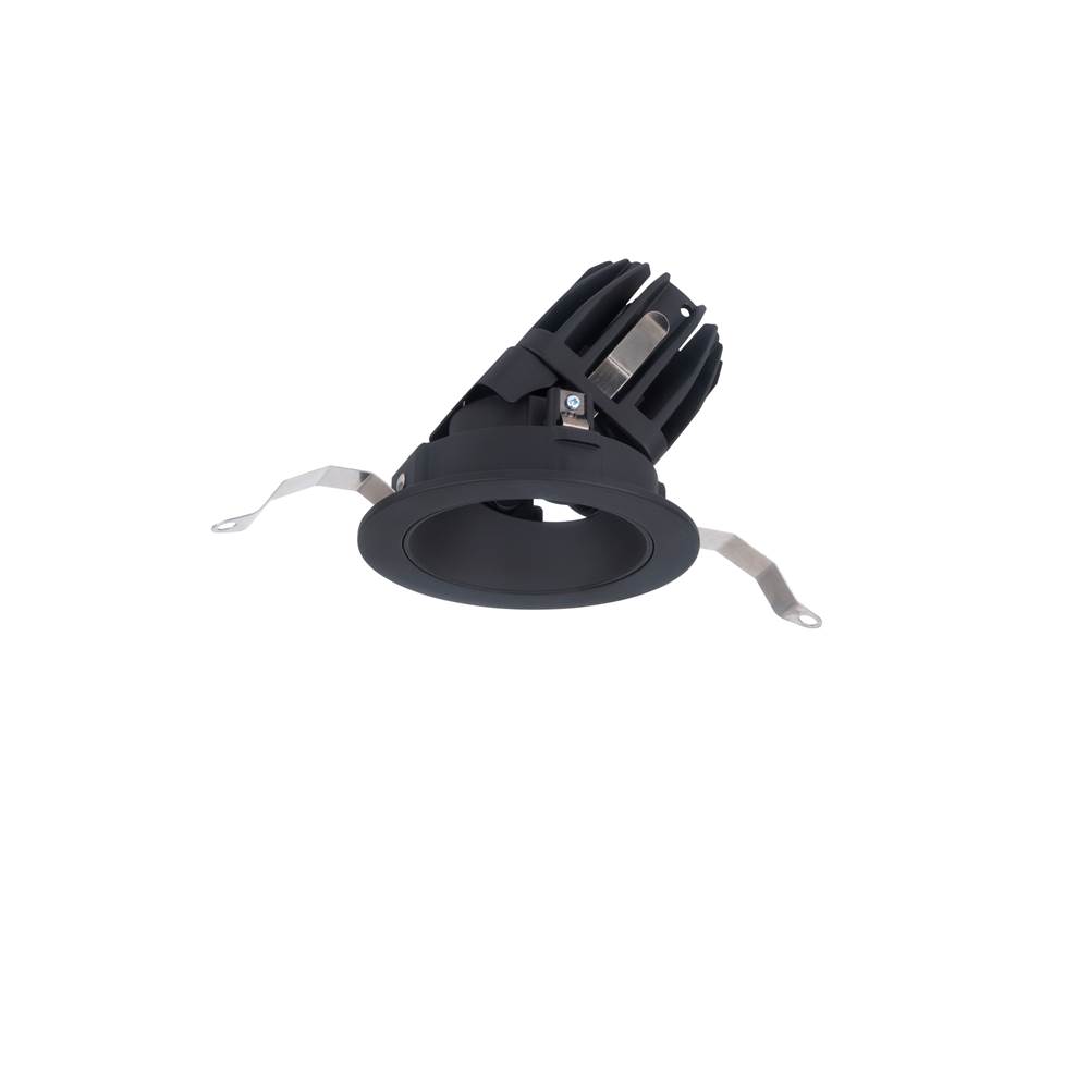 WAC Lighting FQ 2'' Shallow Round Adjustable Trim 930 Black