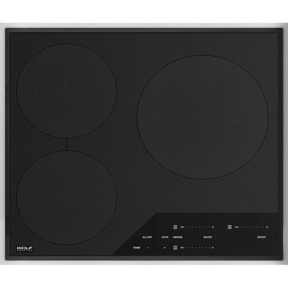 Wolf 24'' Transitional Framed Induction Cooktop