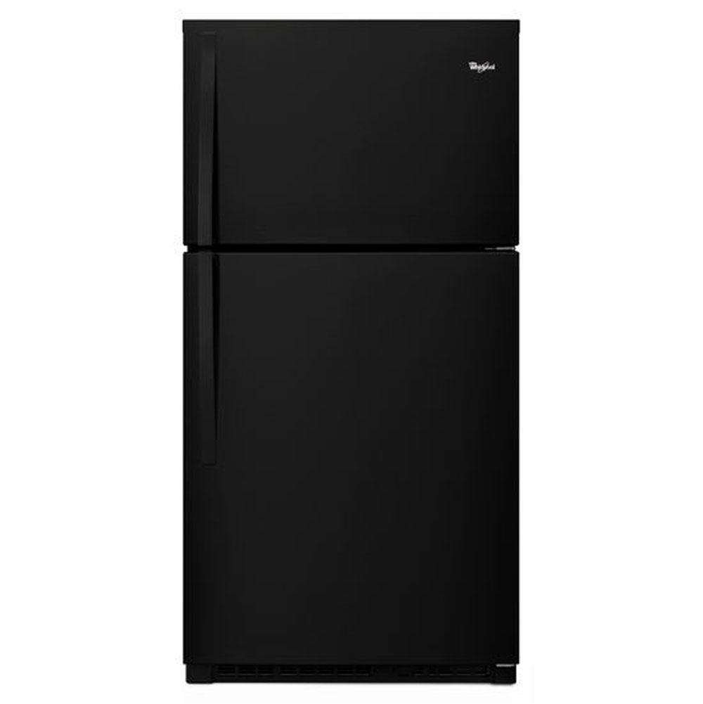 Whirlpool 33-inch Wide Top-Freezer Refrigerator with LED Interior Lighting - 21.3 cu. ft.