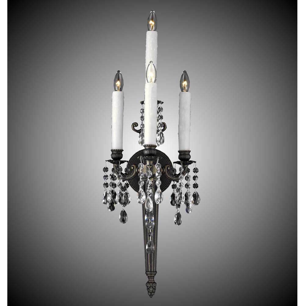 American Brass And Crystal - Wall Sconce