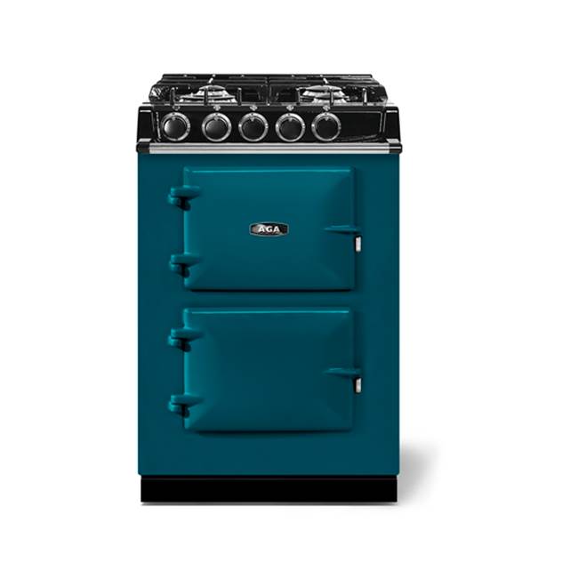 AGA 24'' Cast Iron Range With Gas Burners, Salcombe Blue Includes Lp Conversion Kit